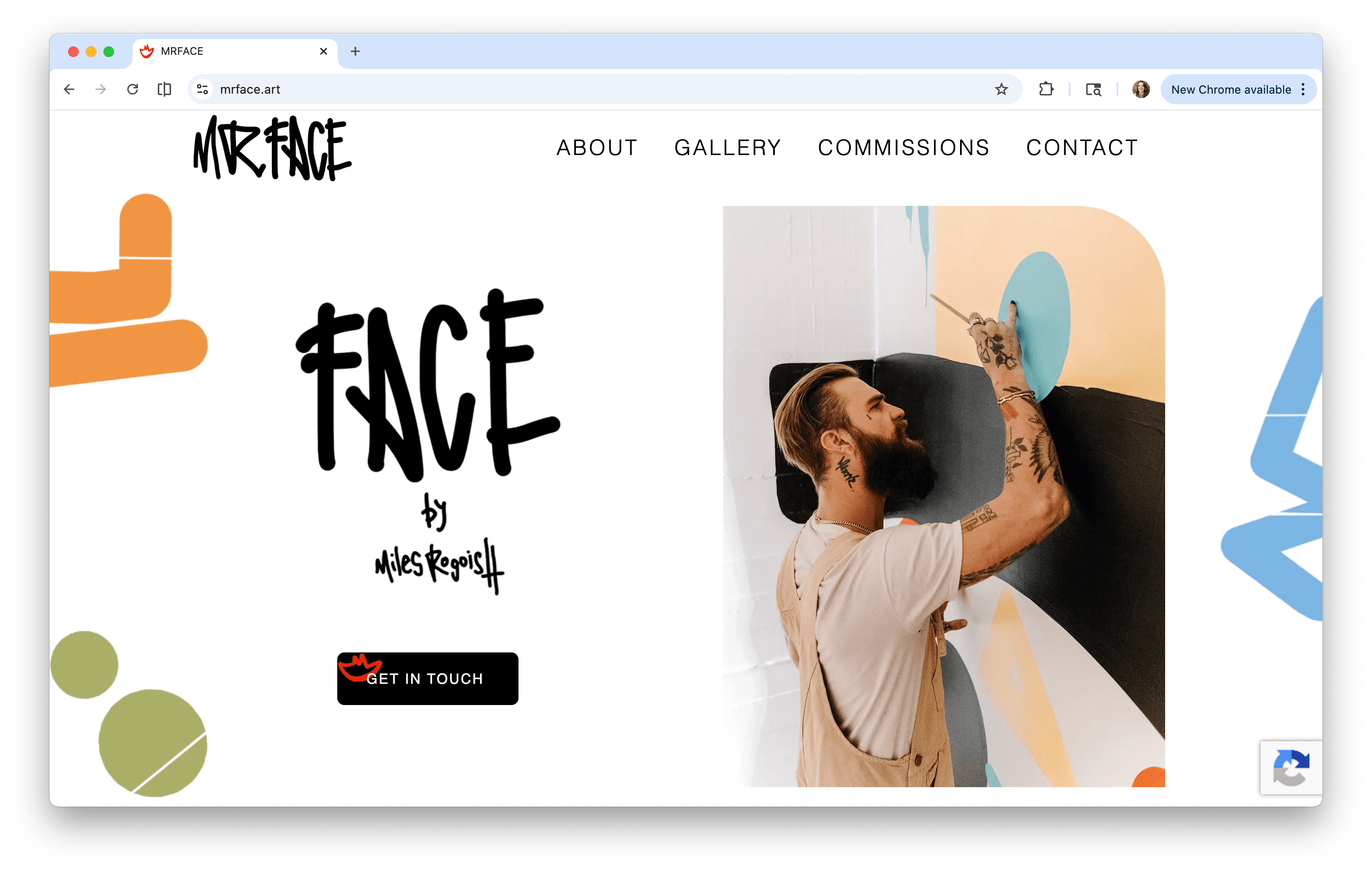MRFACE homepage